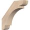 Ekena Millwork 3 1/2"W x 14"D x 14"H Olympic Smooth Knee Brace, Douglas Fir BRC04X14X14OLY00SDF - alternate 1